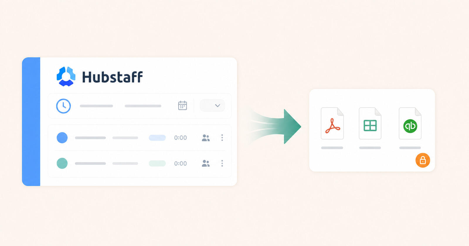 Hubstaff timesheet export formats and its import gap