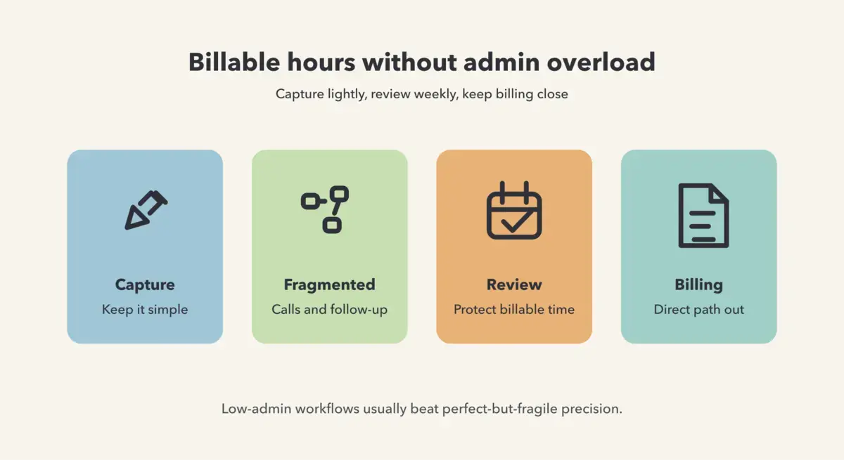 How consultants should track billable hours without admin overload hero image