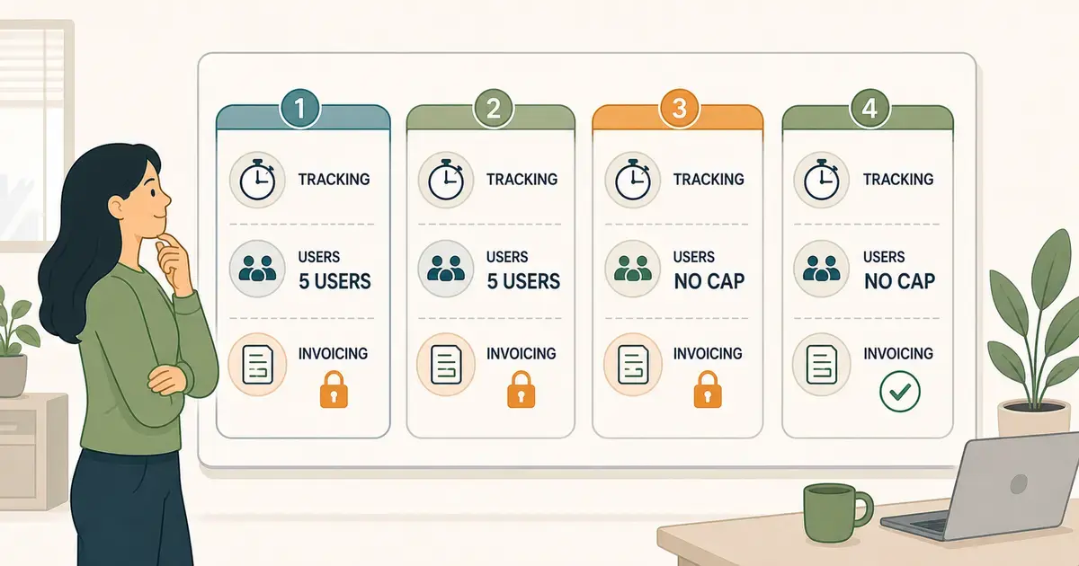 Free time tracking software: what's actually free in 2026 hero image