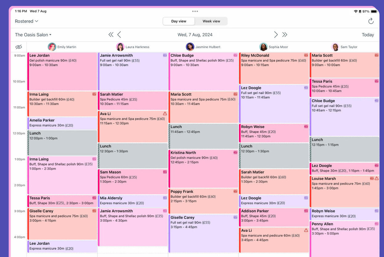 Timely dashboard with automatic time memory and tracked work